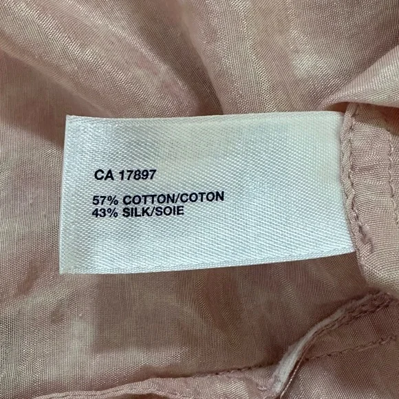 GAP Pink Flutter Sleeve Ruffled Blouse - Picture 6 of 6